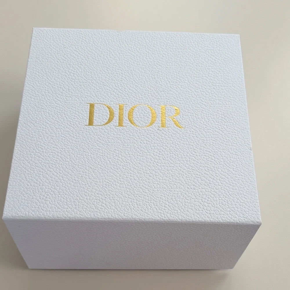 DIOR White Box with Gold Logo